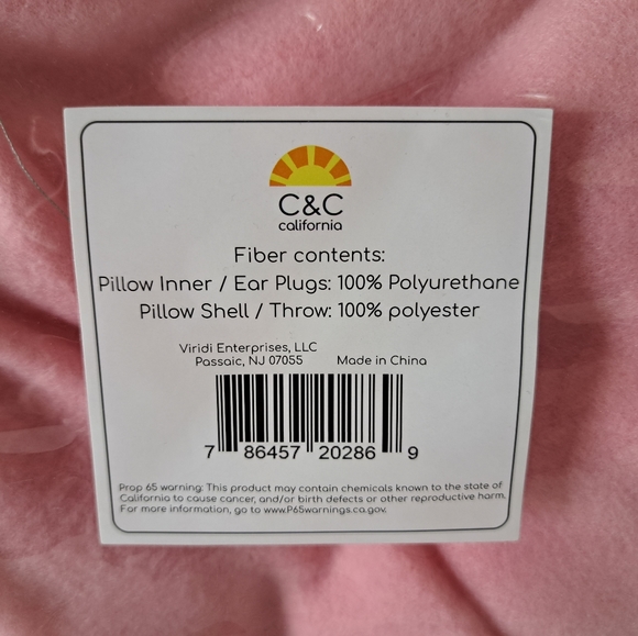 NIB C & C California 3 Piece Travel Set Pink - Picture 6 of 6